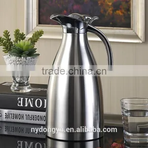 1.5-2 Liter Stainless Steel Thermal Coffeee Pot/s 3 Layer Stainless Steel Thermal Insulation Water Bottle / Fancy Coffee Pot thumbnail-3