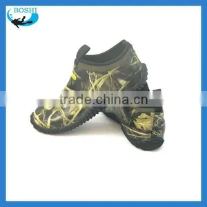 2015 Hot Selling Men's Neoprene Rubber Camo Low Shoes Waterproof Boots thumbnail-1