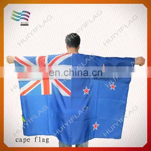 Cheap Custom Fireproof Polyester Cape Flags for New Zealand thumbnail-1