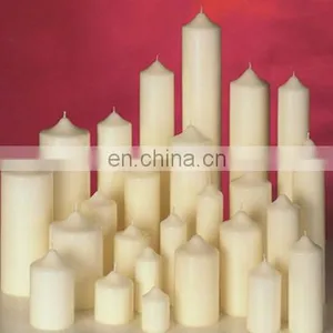 Layered Color Pillar Candle thumbnail-1