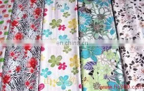 Woven Rayon Fabric With Flower Printing thumbnail-1