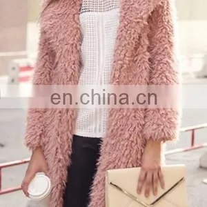 Women Faux Fur Long Coat thumbnail-1