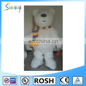 2016 Adult Bear Costume/adult Polar Bear Costume on Sale thumbnail-4