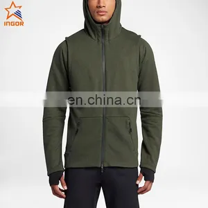 no Brand Name Make Your Own Cheap Wholesale Long Oem Hoodies Men thumbnail-1