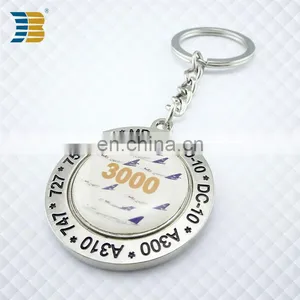 Wholesale Soft Enamel Custom Metal Key Chain thumbnail-3