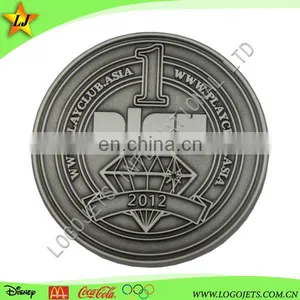 Beautiful Design Advertising Double Tone Available Plating Coin thumbnail-1