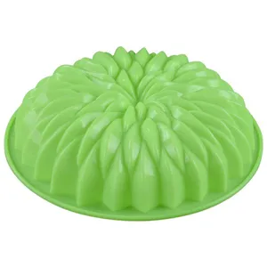 Free Sample Food Grade Heat Resistant Nontoxic Silicone Mousse Cake Friandises Pudding Baking Mold Tool Round Shape thumbnail-5