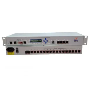 16*E1 + 4* Ethernet Fiber Multiplexer With LCD Management thumbnail-2