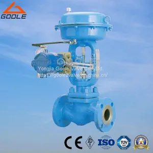 Hlc Small Size Single Seat Pneumatic Pressure Control Valve / Sleeve Type thumbnail-1