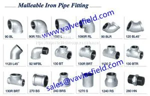Galvanized Pipe Fittings Elbow, Tee, Bushing, Nipple, Plug, Socket, Union thumbnail-1