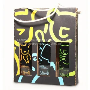 Classical Handmade Exclusive Corrugated Cardboard for Wine Packging thumbnail-1