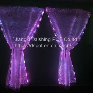 Luminous Indoor Christmas Window Curtain Led Lights up Curtain thumbnail-2