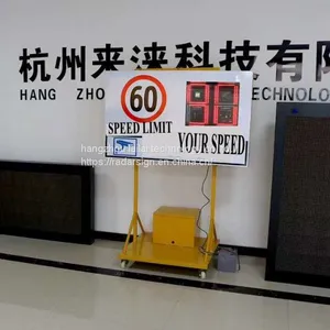Yellow Traffic Square Emoj Warning Bar With Arrow Light Double Side Warning Light thumbnail-1