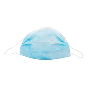 Fabric Non Woven Reusable Face Washable 3 Ply Face Mask Cover 2 Ply Paper Cheap Disposable Masks thumbnail-5