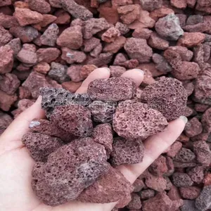 Red Lava Stone Scoria Rock thumbnail-3