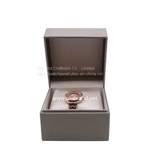 Wholesale Customization New Design Golden Creative High-end Watch Box Packaging PU Satin Cloth Storage Jewelry Gift Box Watch Box thumbnail-4