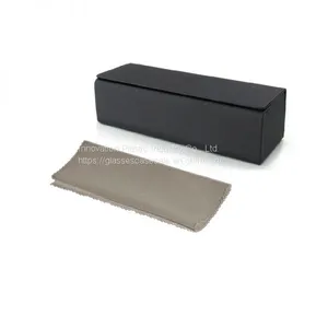 Triangle Folding Glasses Case; Simple Eyewear Case for Reading Glasses and Sunglasses thumbnail-1