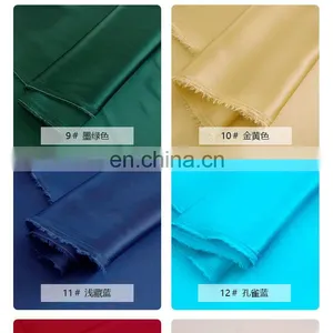 Pure Silk Elastic Satin High Grade Dress Fabric Pajama Sling Fabric thumbnail-2