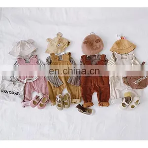 3909 Quickly Delivery Supplier Baby Clothes Kids Wear Girls Pants Overalls thumbnail-3