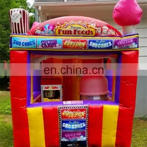 Movable Outdoor Inflatable Portable Bar Booth/Kiosk,Air Constant Inflatable Sell Room,Candy Bar Tent House for Commercial Use thumbnail-4