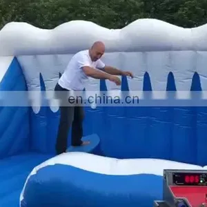 Inflatable Surf Simulator Mechanical Surfboard Game For Kids and Adults thumbnail-1