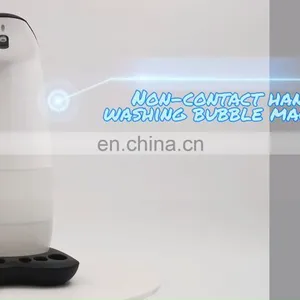 Automatic Spray Hand Dispenser With Adjustable Integrated Drip Tray Touchless Foam Dispenser thumbnail-1