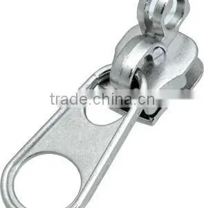 High Quality No.5 Short Pull Hole Lock Fashion Metal Zipper Slider thumbnail-1