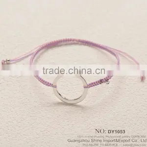 2015 New Fashion Bangle Cotton Paraffined Rope Woven Bracelet thumbnail-1
