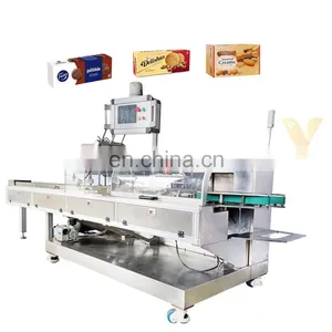 Automatic Box Cartoning Packing Machine for Butter Cookie Bag thumbnail-1
