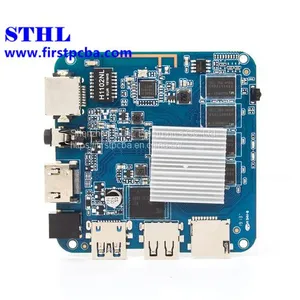 Pcba Service Wireless Qi Charger Module Transmitter Base PCBA Board, Coil Universal w/ LED PCB Electronic Board Assembly thumbnail-3