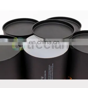 Custom Luxury Coffee Machine Paper Boxes Round Coffee Packaging Boxes With Tin Insert Lid thumbnail-5