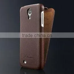 New Arrival Litchi Pattern Cow Leather Cover for Samsung I9500 ,case for Galaxy S4, Case for Samsung Galaxy s4 thumbnail-1