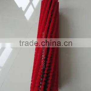 Custom High Quality Red Rotary Roller Brush thumbnail-1