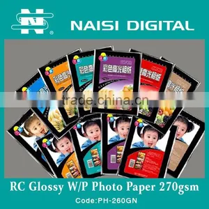 Resin Coating Glossy Waterproof Photo Paper 270gsm thumbnail-1