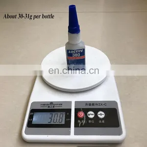 20g Loctiter 410 4210 438 480 380 Black Instant Adhesive High Temperature Resistant Rubber Tire Plastic Super Glue thumbnail-2