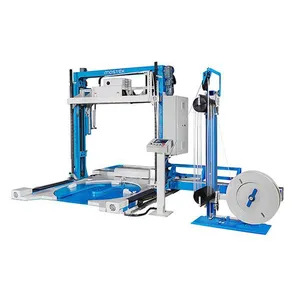 MK900 Fully Automatic Strapping & Wrapping All In One Machine thumbnail-1