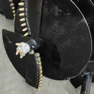 Hydraulic Power Excavator Core Drilling Attachment Alloy Drill Bit Rotary Excavation Drill Machine thumbnail-5