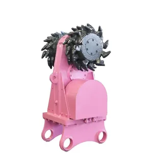 Road Maintenance Excavation Milling Machine Excavator Modification Milling Head Concrete Asphalt Pavement Milling Excavator thumbnail-2