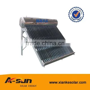 Unpressurized Pressure and Evacuated Tube Type Solar Water Heater thumbnail-2