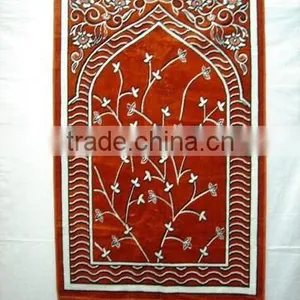 Flowers Printed Comfortable Prayer Mats thumbnail-1