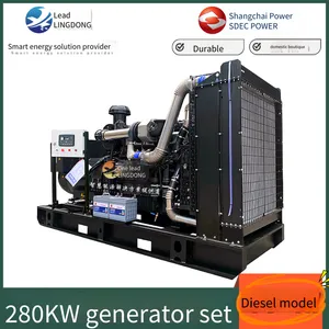 Shanghai Diesel Engine e Series Diesel Power, 280kw Generator Set in Shenyang, 20000h High-reliability and Durability Test thumbnail-3