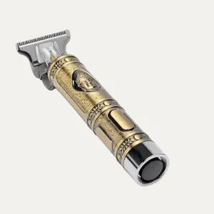 Buddha Head Retro Carving Hair Clipper USB Charging Electric Push（Wechat:13510231336） thumbnail-4