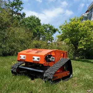 Hybrid All Terrain Adjustable Cutting Height 10-150MM RC Lawn Mower thumbnail-4