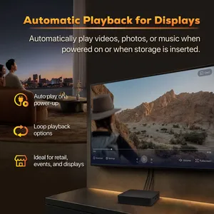 2026 Latest Ruogood Android 14 TV Box Fro Digital Signage Player With 2GB/4GB RAM 16G/32G ROM Dual WIFI And Bluetooth thumbnail-4