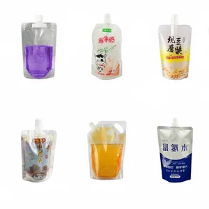 Automatic Small Filling Machine for Spout Pouch Soup Liquid Seasoning Sauce and Beverages Water Juice thumbnail-4