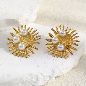 Stainless Steel Earrings Wholesale 1 Year Warranty Against Tarnish and Breakage thumbnail-1