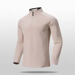 Zippered Men's Casual Long-Sleeved Soft and Comfortable Shirt thumbnail-2
