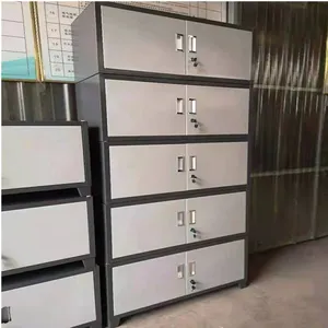 School Student Lockers, Eight - Door Storage Cabinets, Iron Changing Cabinets With Diverse Styles thumbnail-5