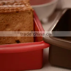 Eco-friendly Silicone Cake Moulds Heat Resistance Silicone Bread Baking Mold thumbnail-4