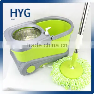 360 Rotating Spin Mop With Wheel thumbnail-1